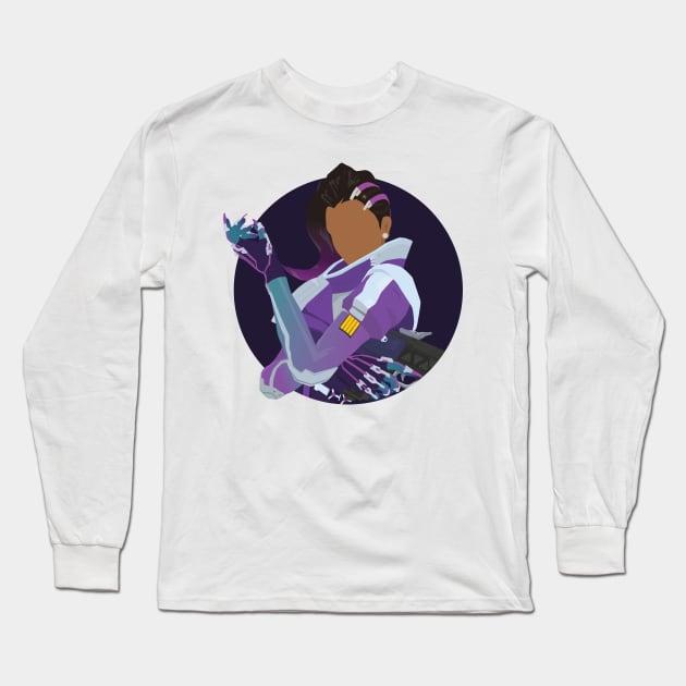 Sombra Long Sleeve T-Shirt by WalidSodki